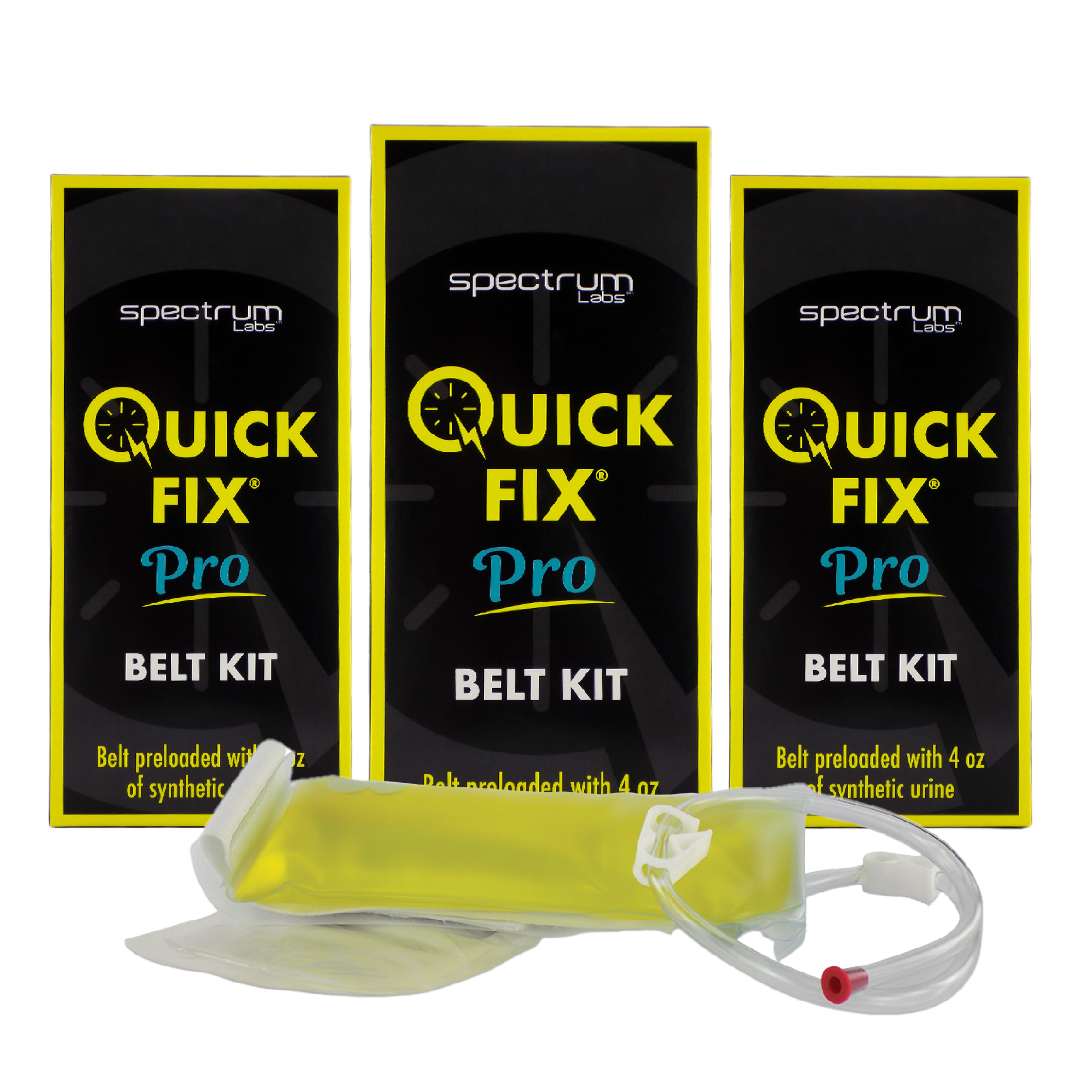 Quick Fix 6.3 Pro Belt Kit 4 Ounce - Three Pack