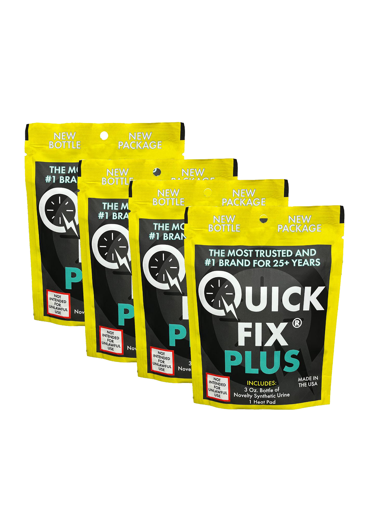 Quick Fix Plus 6.3 Synthetic Urine 3 Ounce - Four Pack